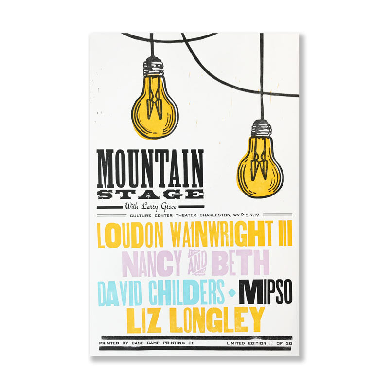 Mountain Stage Posters