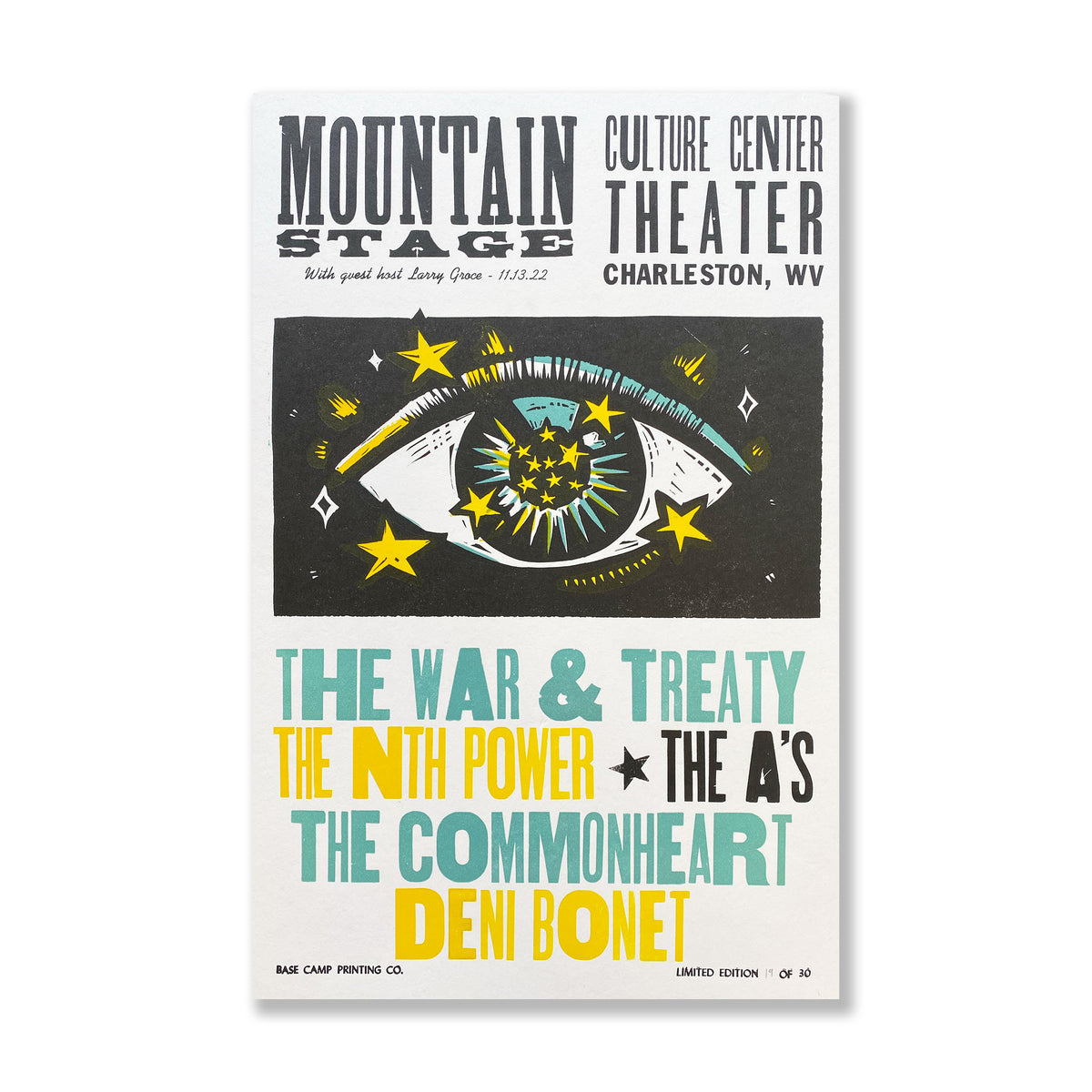 November 11, 2022 Mountain Stage Poster