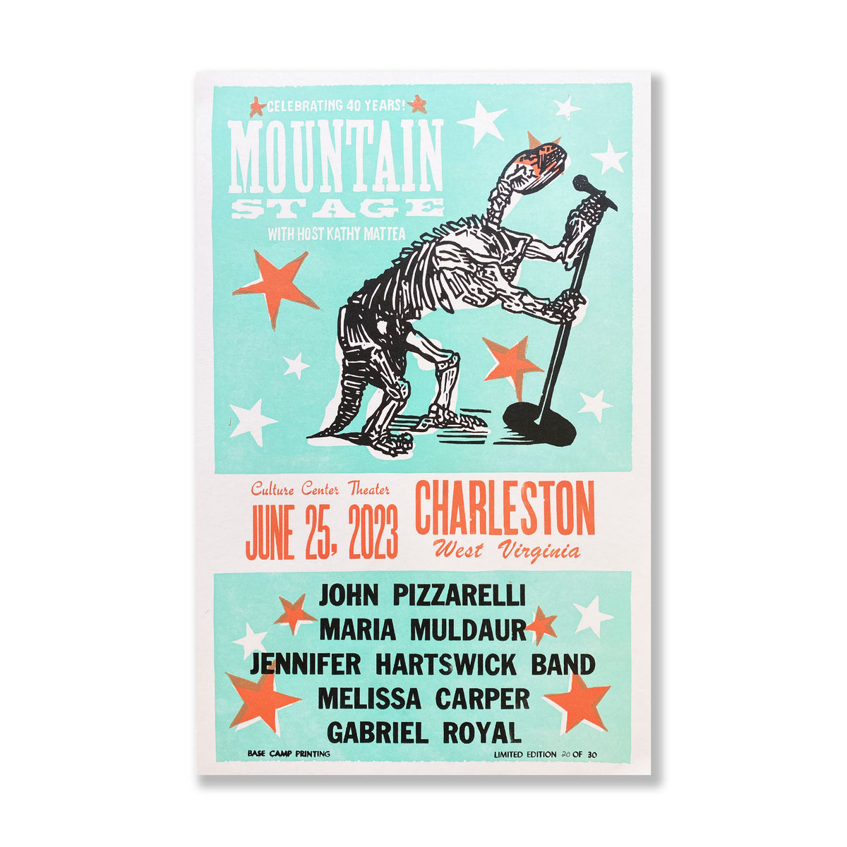 June 25, 2023 Mountain Stage Poster