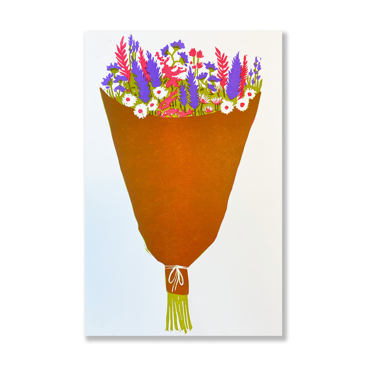Dried Flower Bouquet  11x17 Print