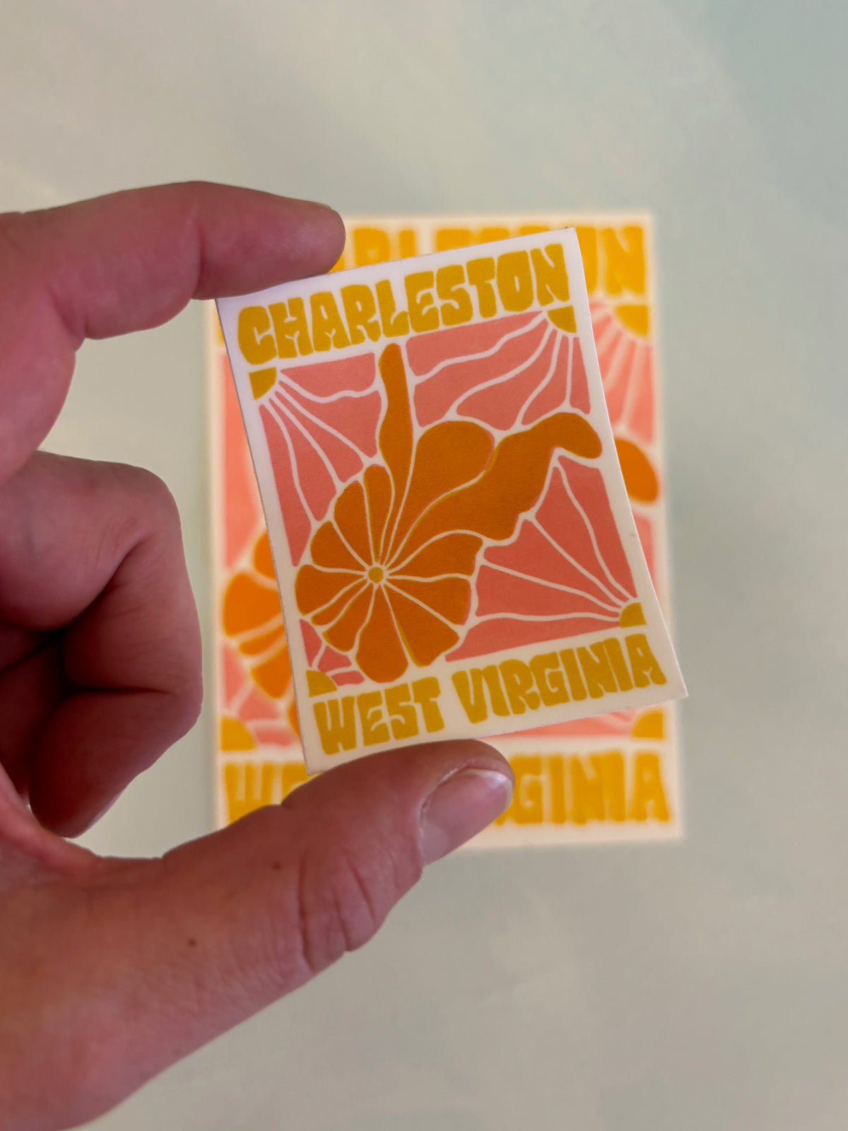 Charleston, WV Sticker