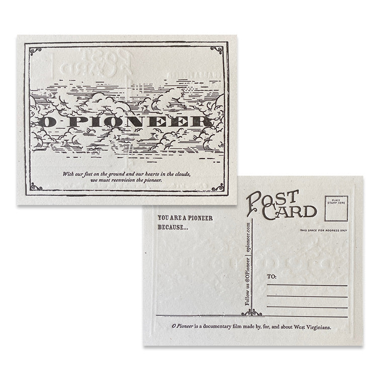 O Pioneer Postcard