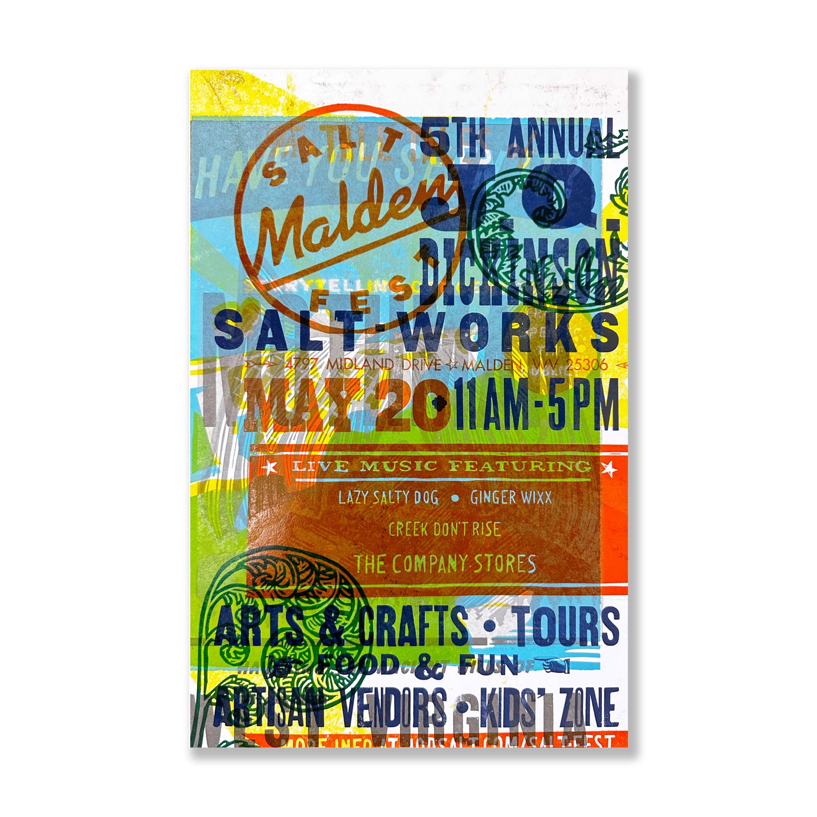 Letterpress test print