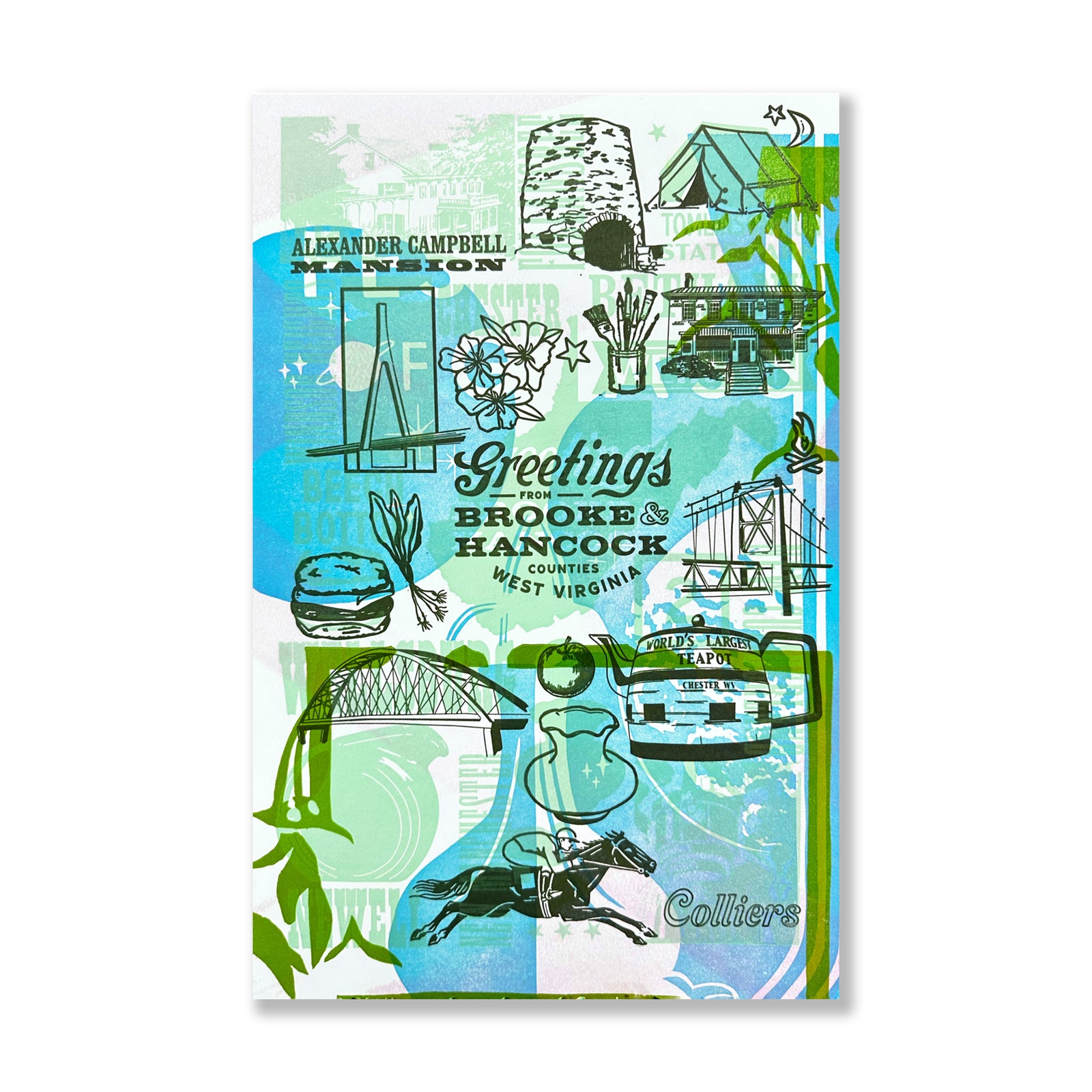 Letterpress test print