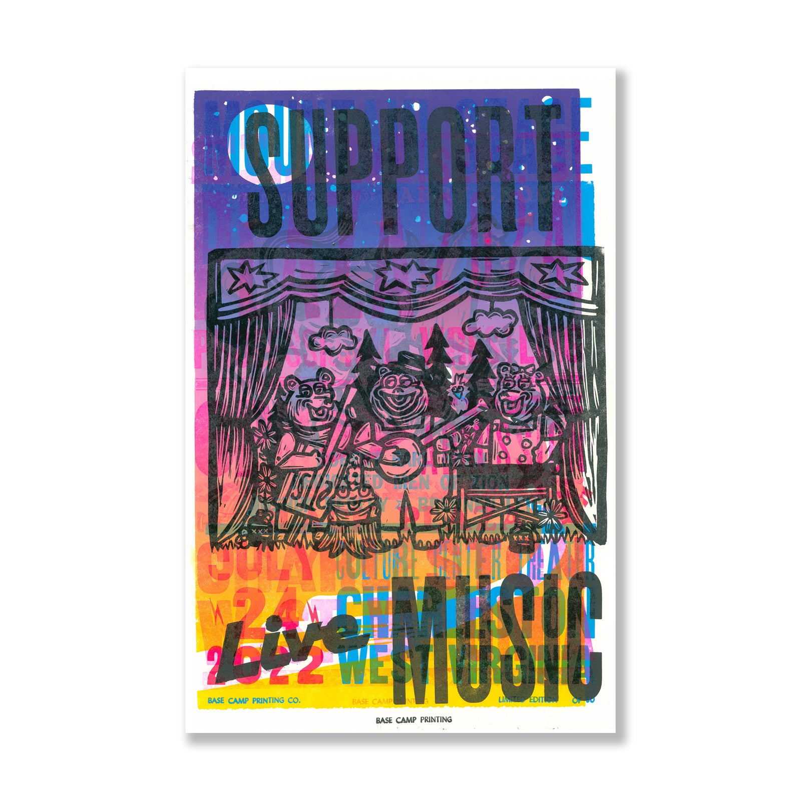 letterpress test print 