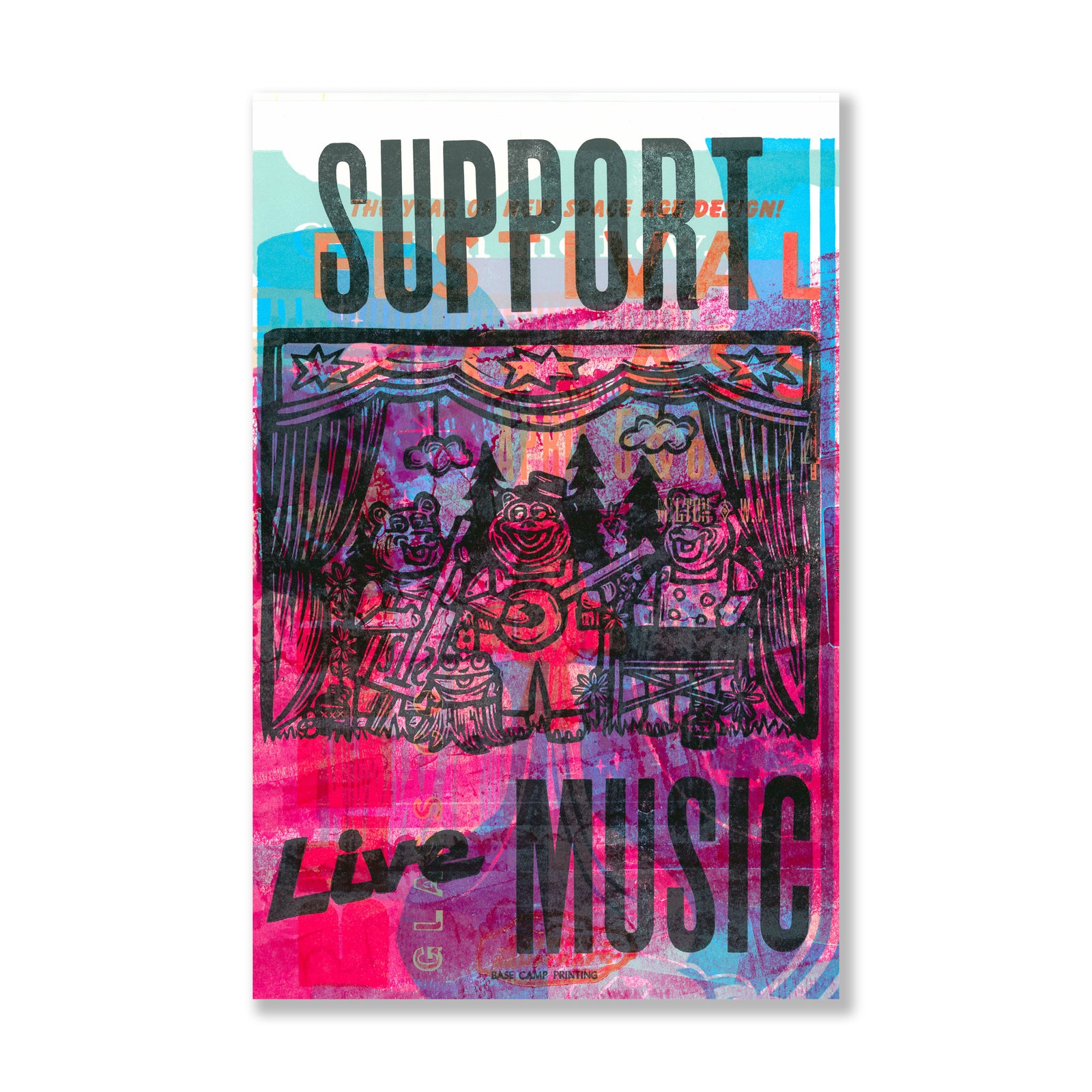 letterpress test print artwork