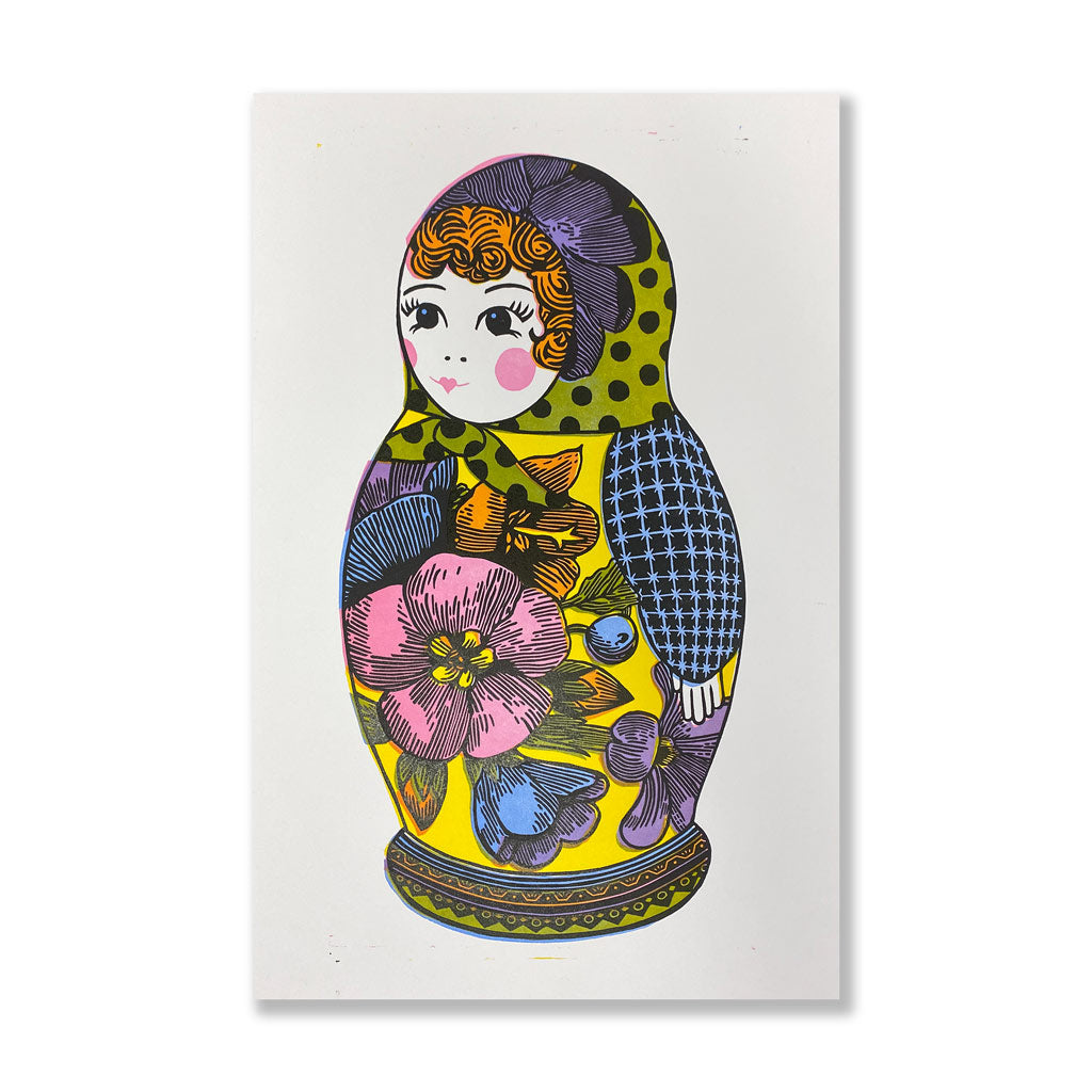 Big Sister Nesting Doll 11x17 Print