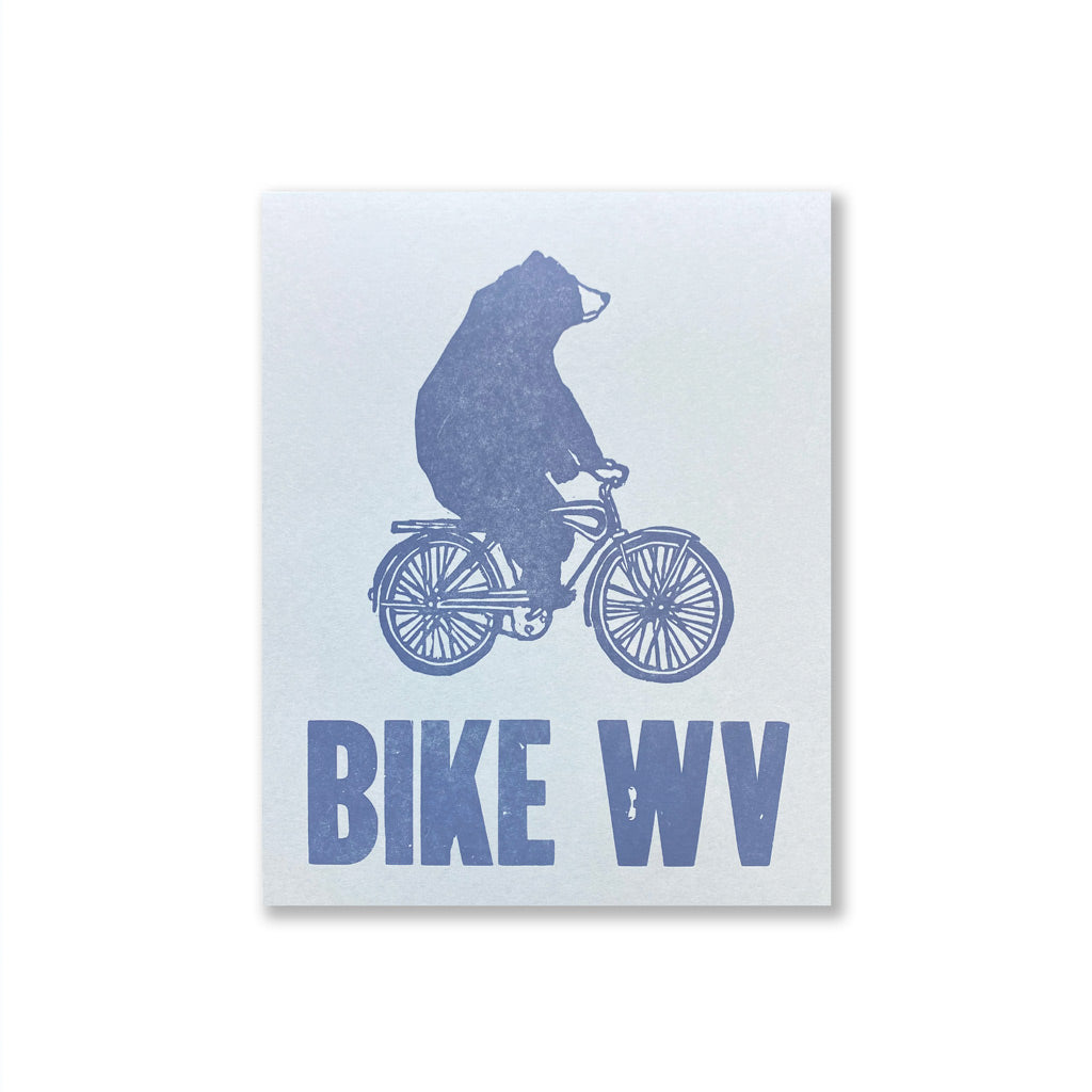Bike WV Print