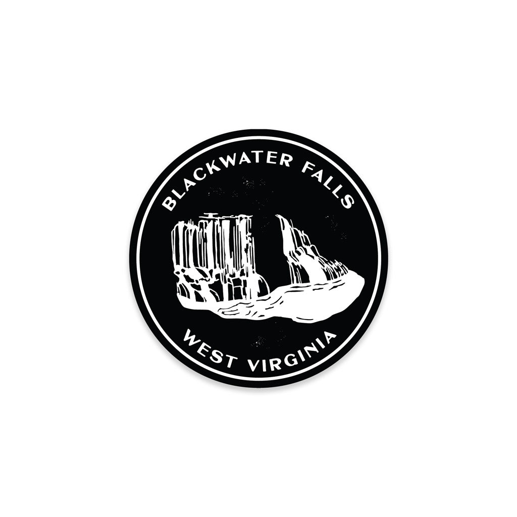 Blackwater Falls Explore WV Sticker