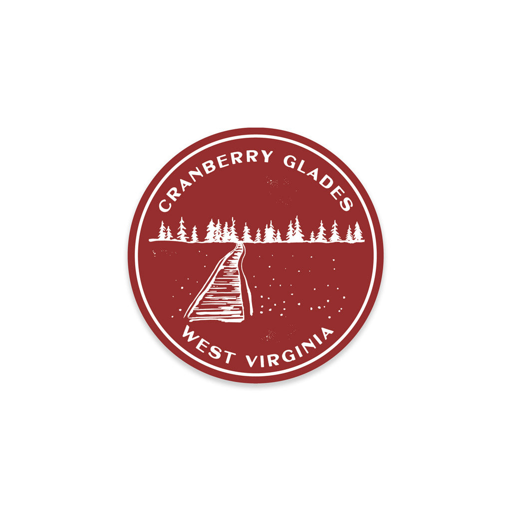 Cranberry Glades Explore WV Sticker