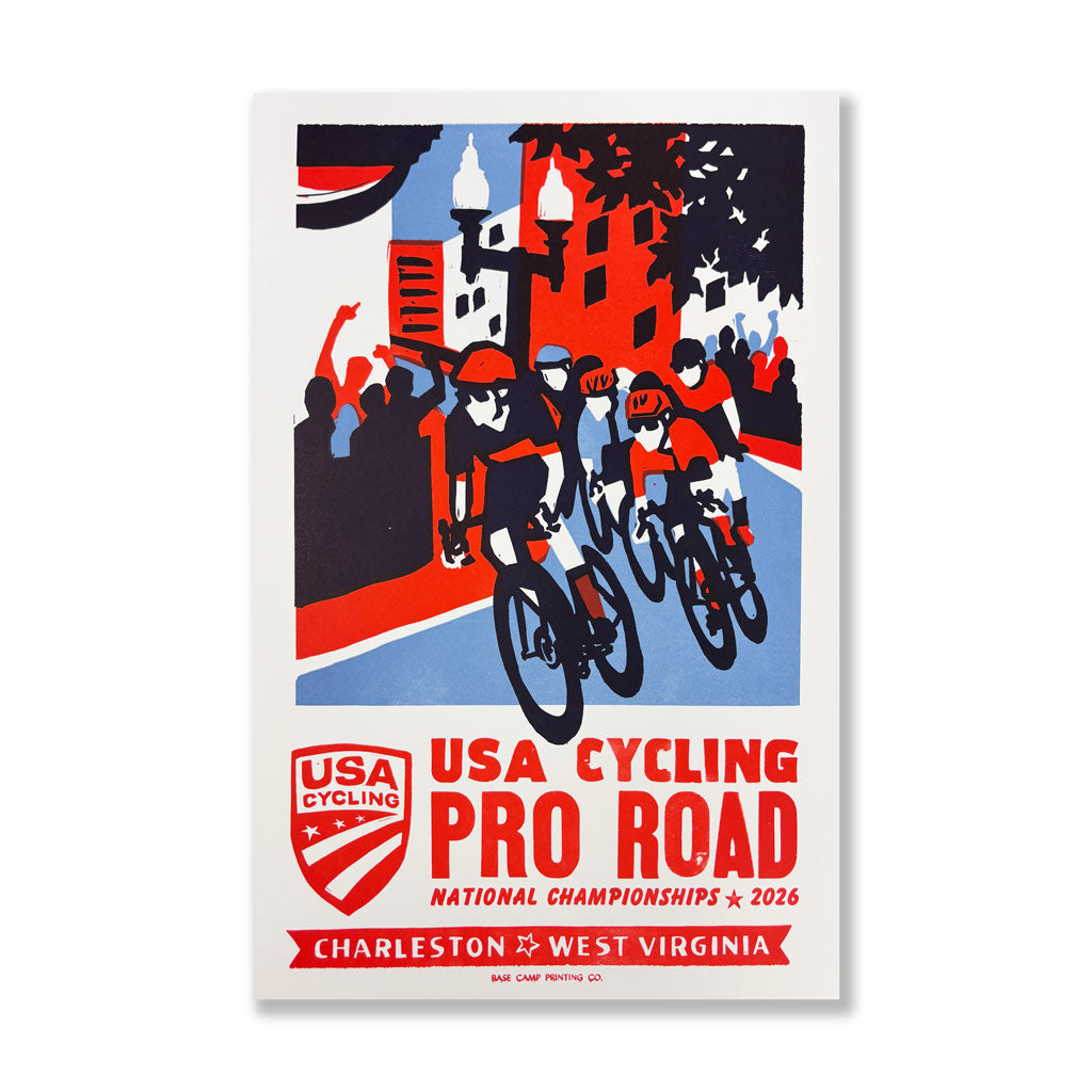 USA Cycling 2026 Pro Road Nationals 11x17 Print