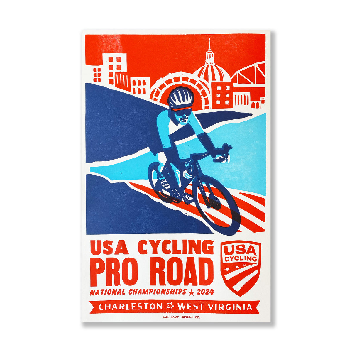USA Cycling Pro Road Nationals Poster