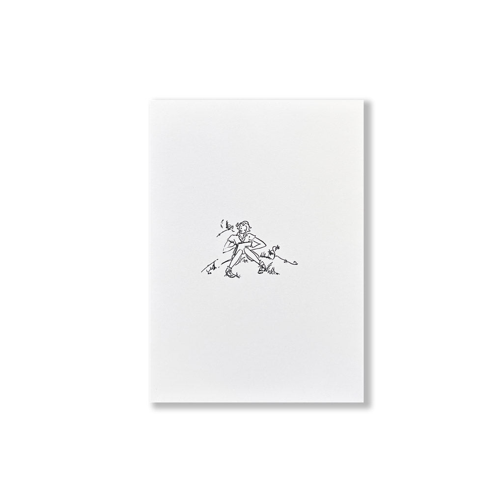 Daydreamer - Vintage Letterpress Block 5x7 Print