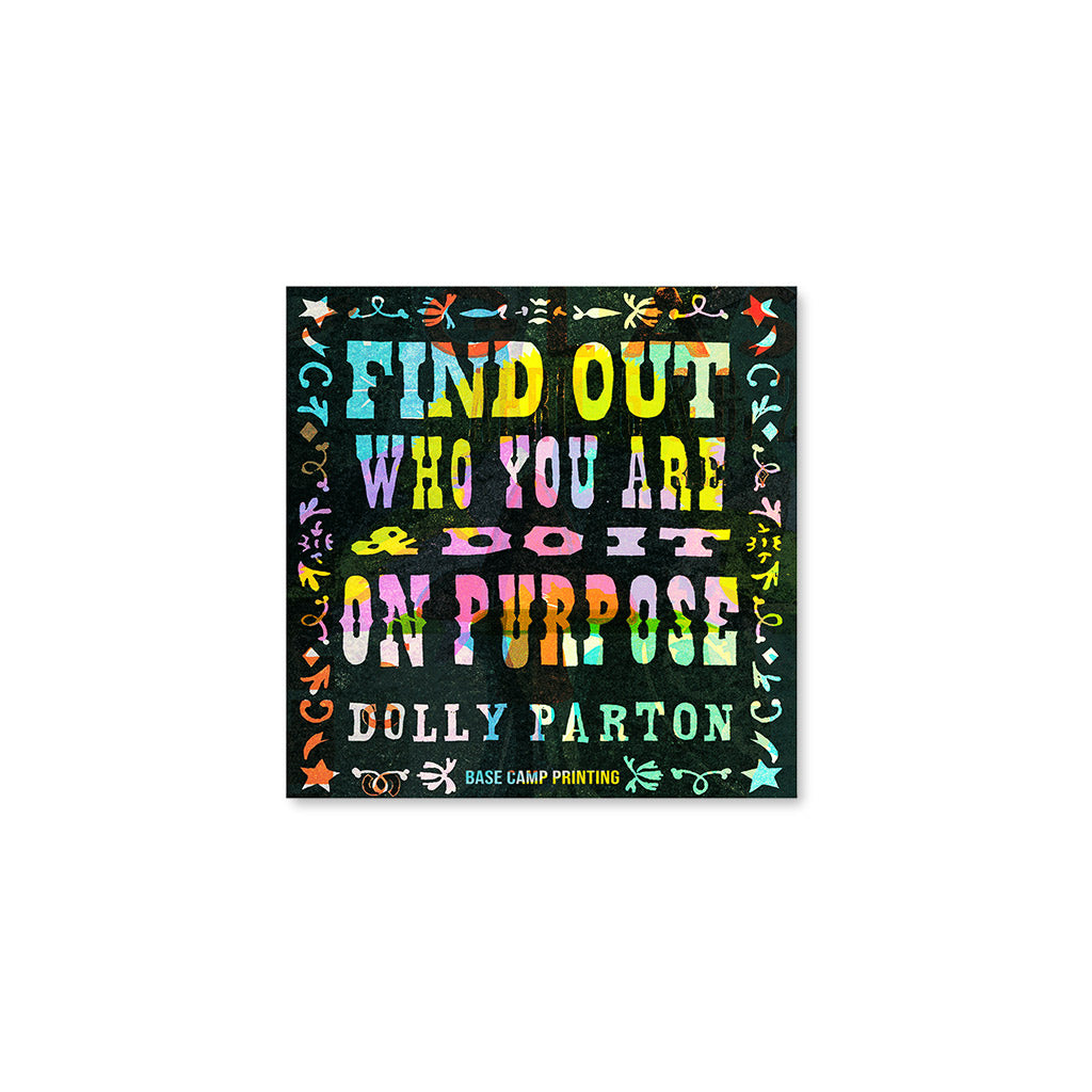 Dolly Parton Quote Sticker