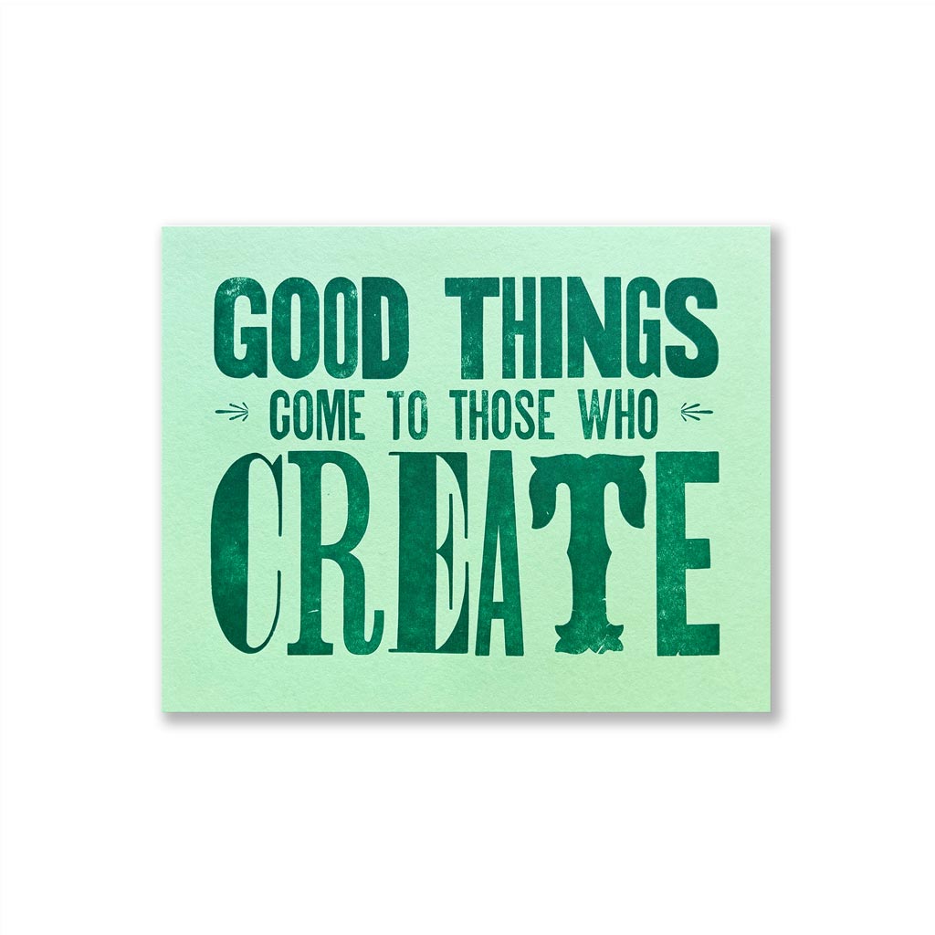 Good Things 8x10 Print