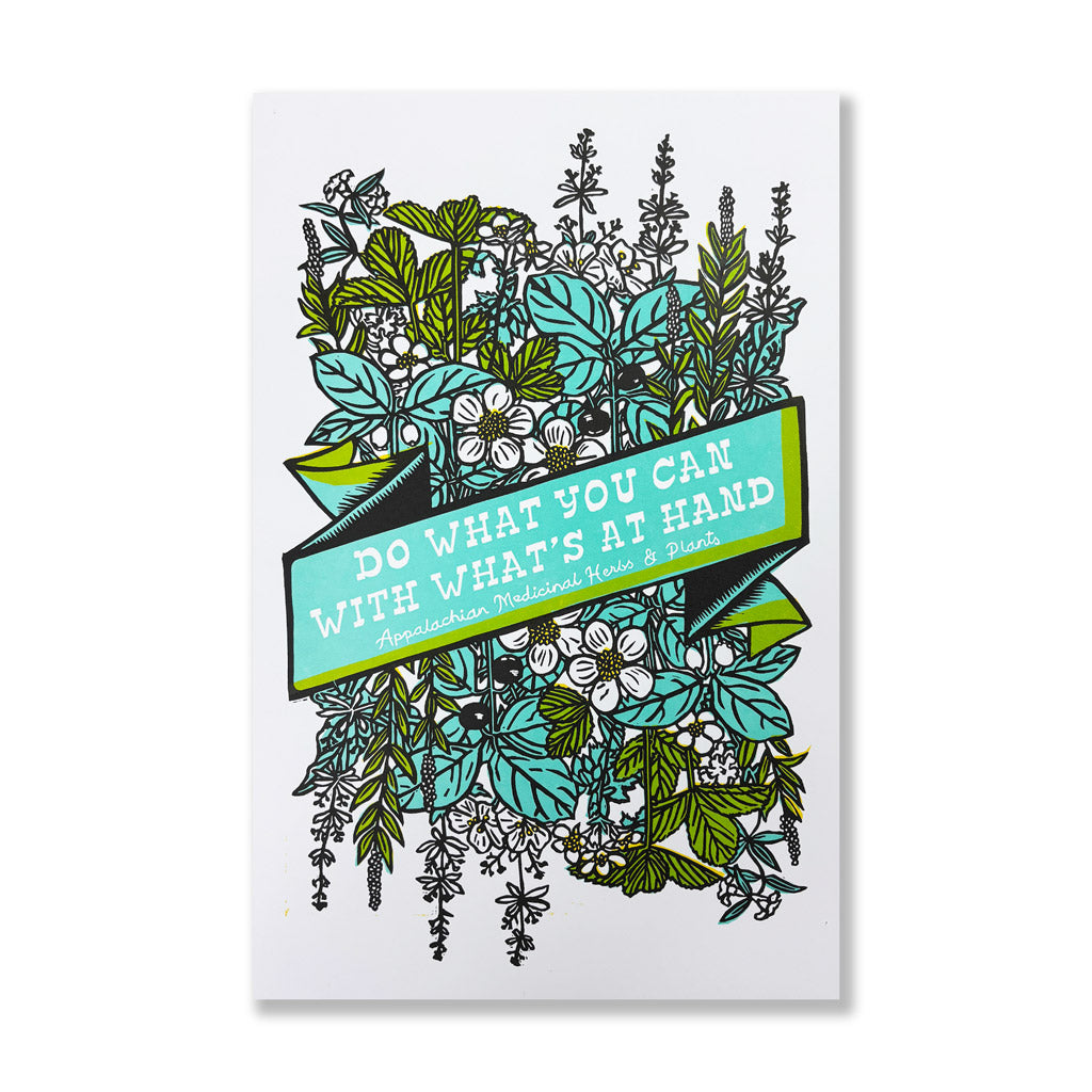 Appalachian Medicinal Herbs & Plants 11x17 Print