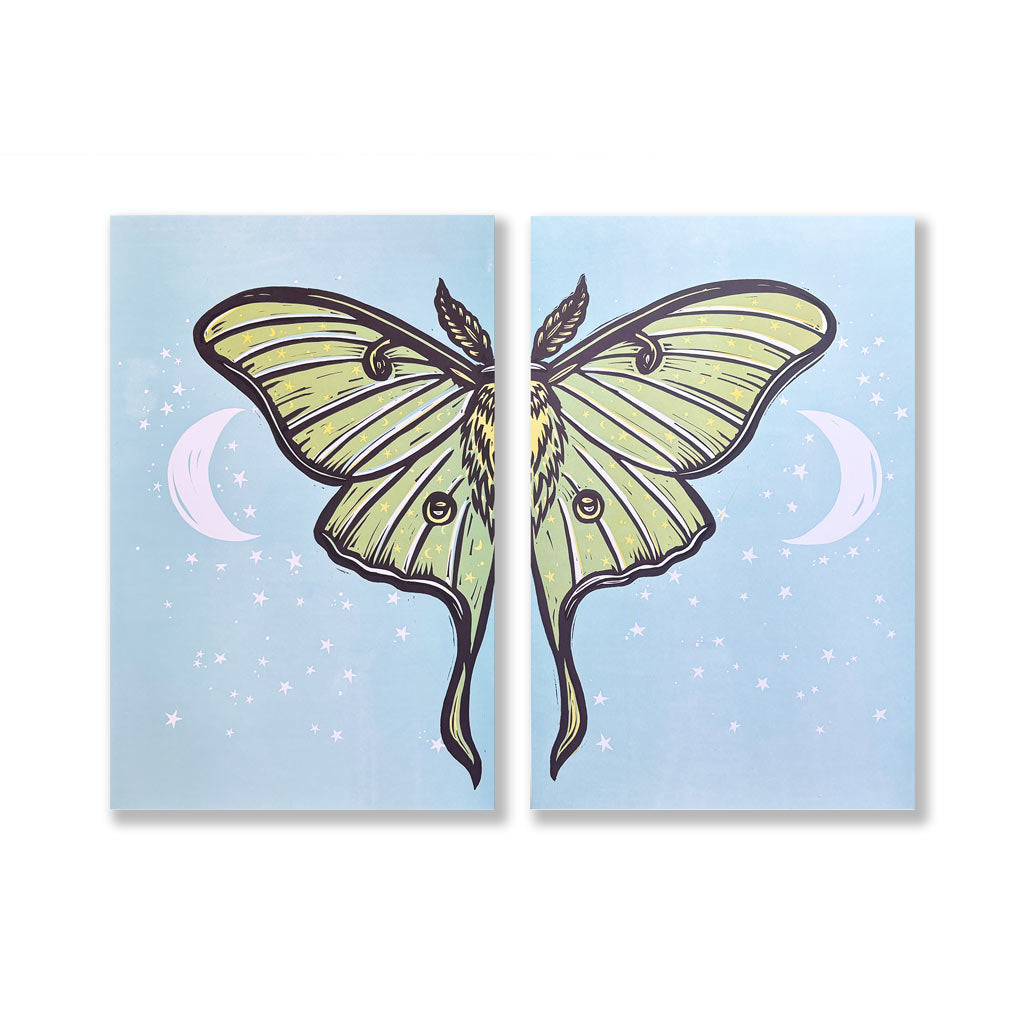 Luna Moth Double Poster