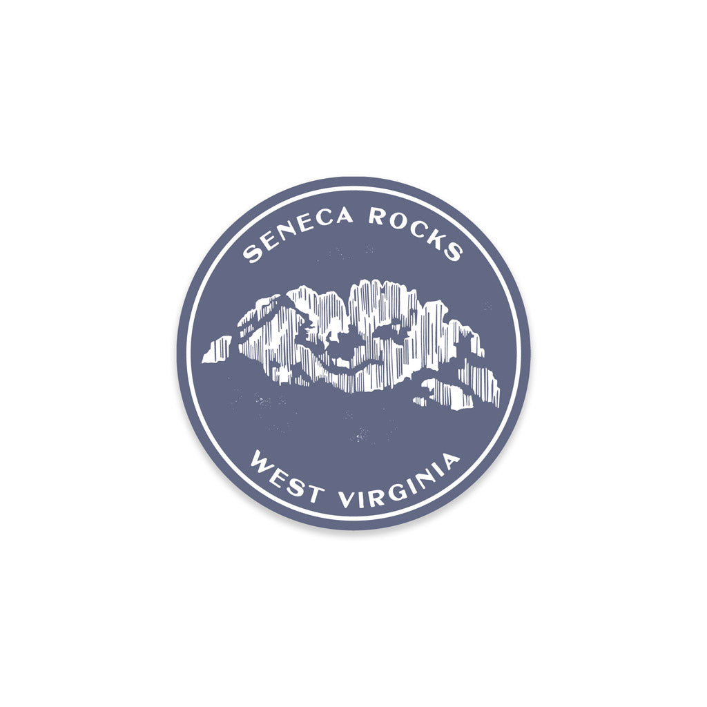 Seneca Rocks Explore WV Sticker
