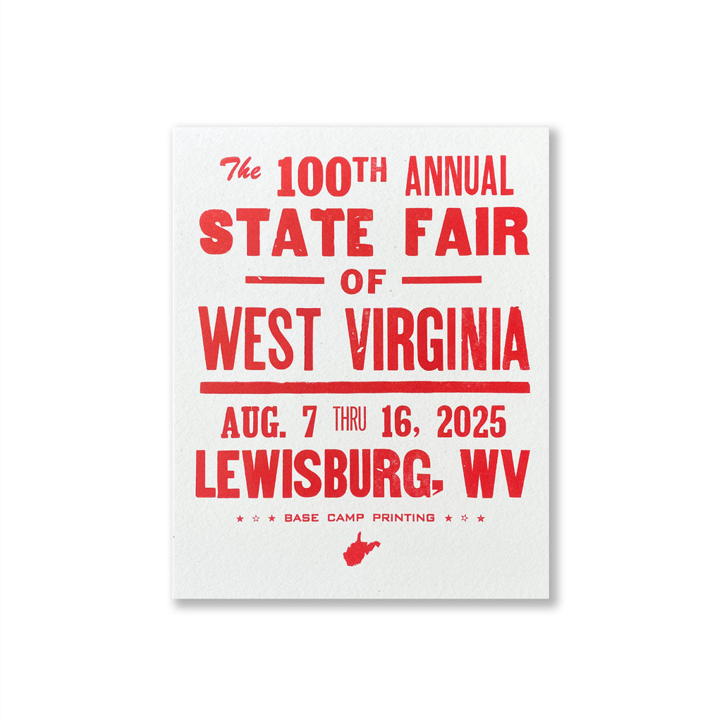 100th Annual State Fair of WV 8x10 Print