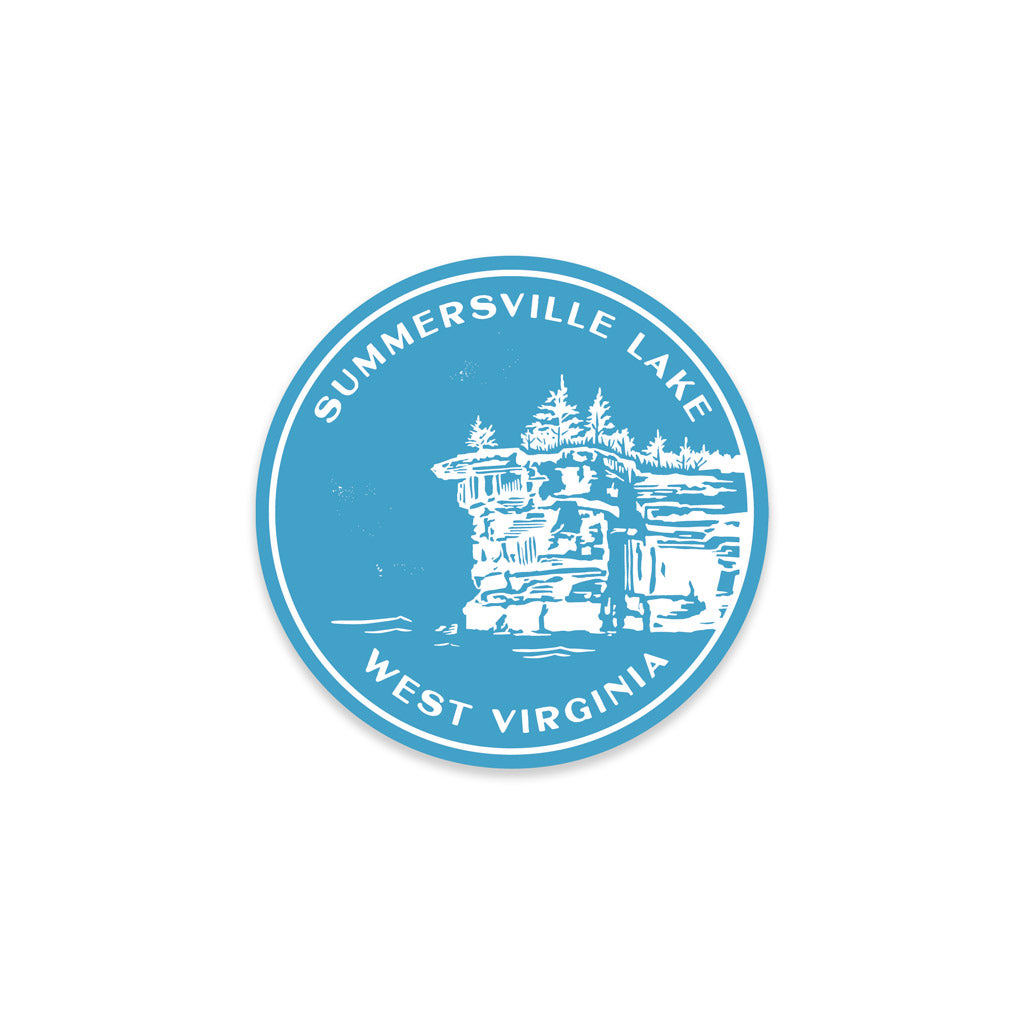 Summersville Lake Explore WV Sticker