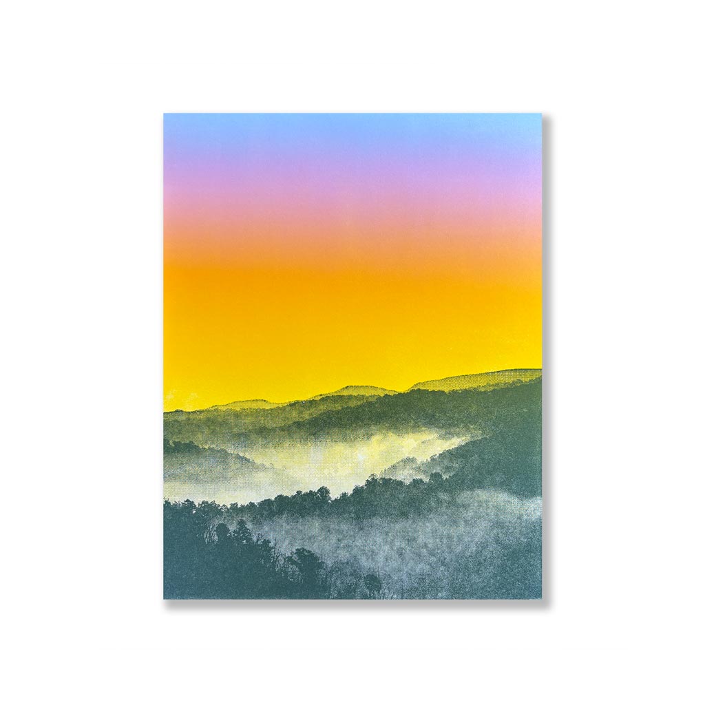 WV Sunrise 11x14 Print