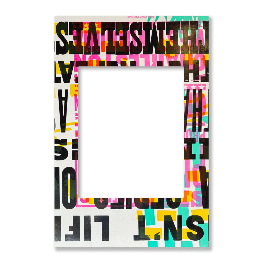 Test Print Mat #51 - 12x18 to fit 8x10