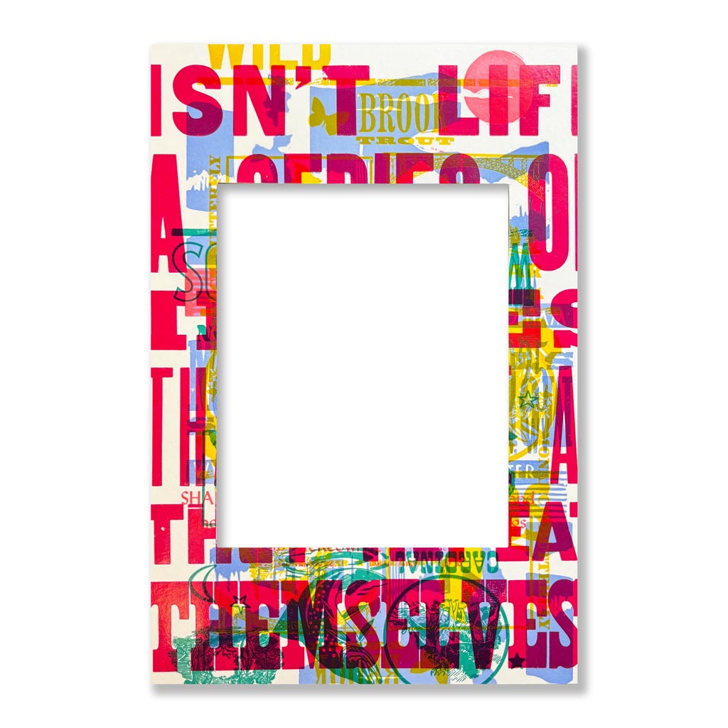 Test Print Mat #53 - 12x18 to fit 8x10