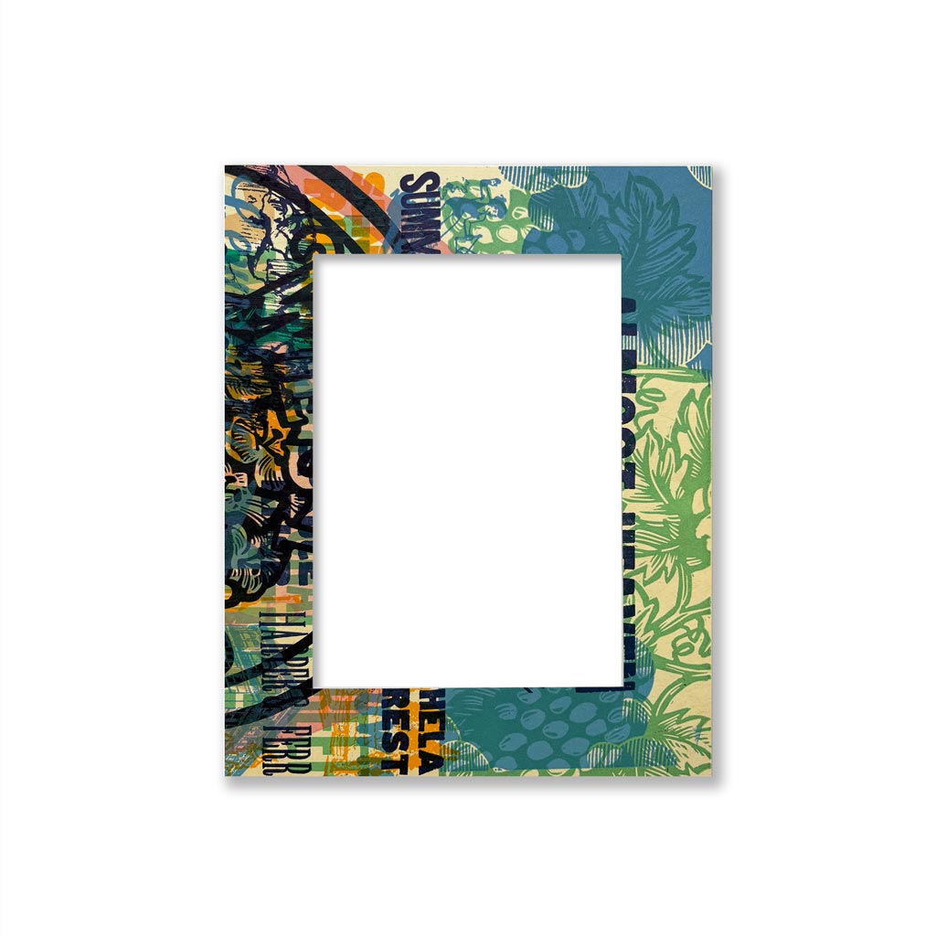 Test Print Mat #4 - 8x10 to fit 5x7