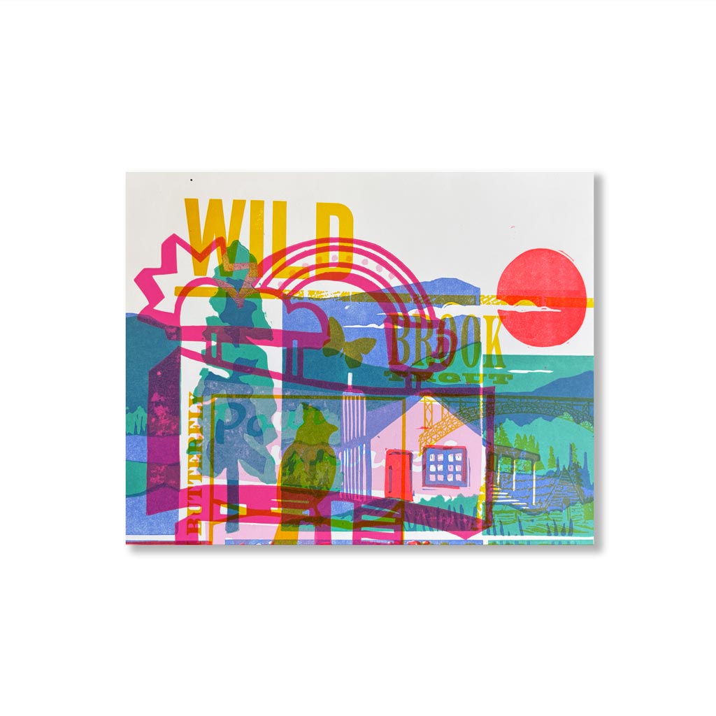 Test Print #409 - 8" x 10"