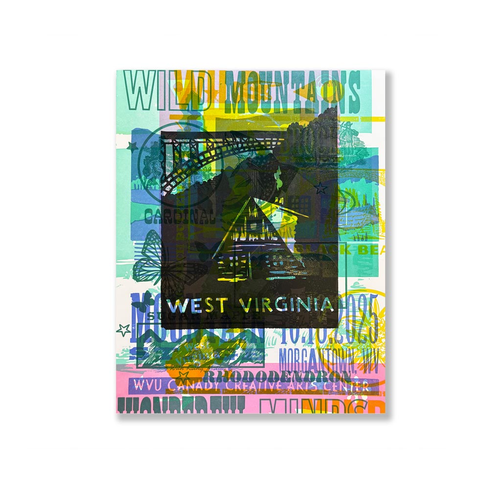 Test Print #421 - 11" x 14"