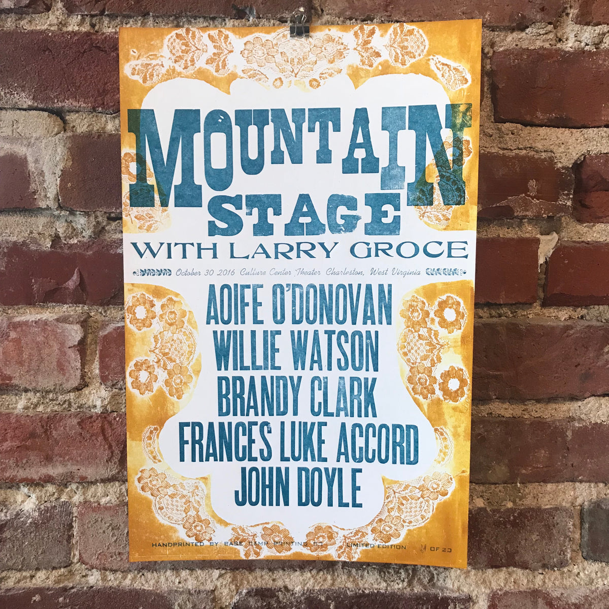 Mountain Stage - October 30, 2016