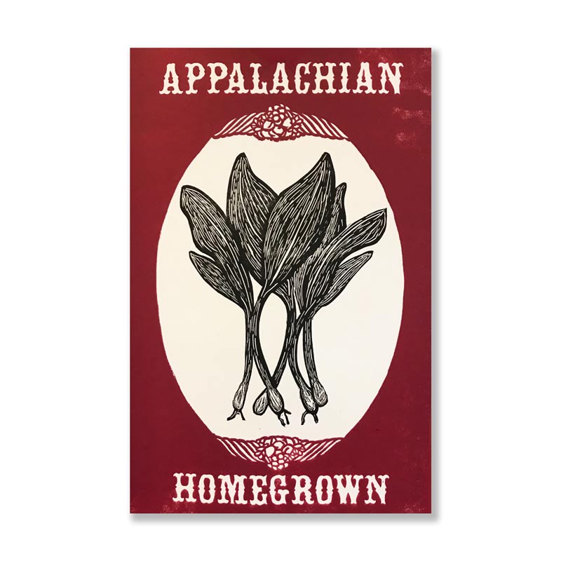 Appalachian Homegrown Ramp Print