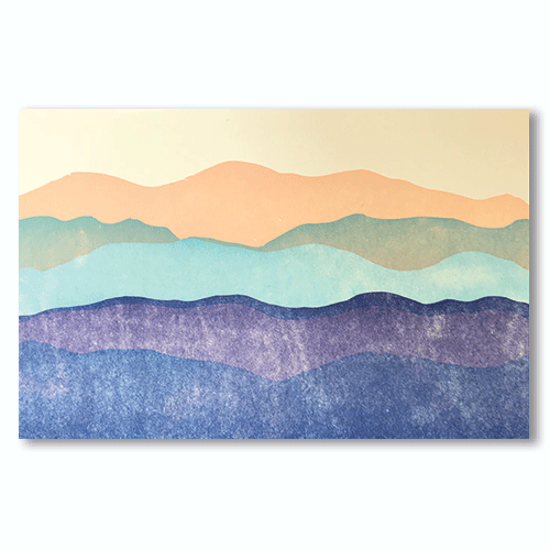 Blue Ridge Mountains 11x17 Print