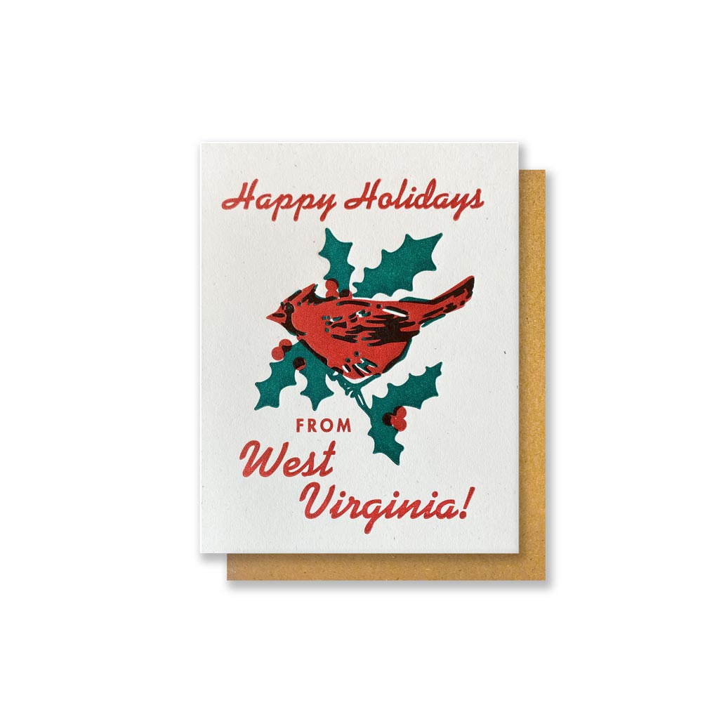 Happy Holidays from West Virginia! - Holiday Card