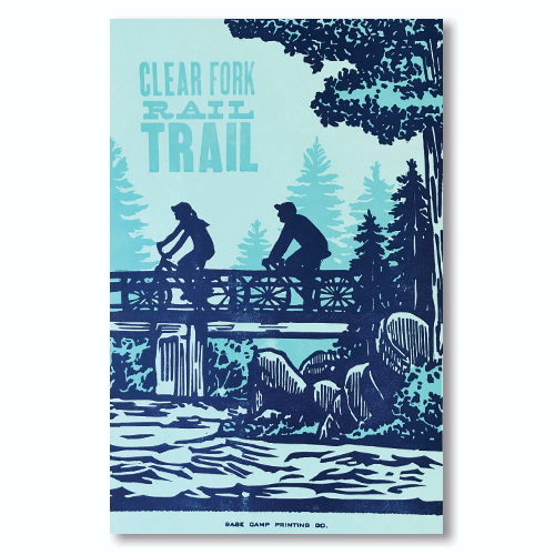 Clear Fork Rail Trail Print