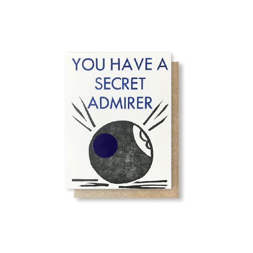 Magic Eight Ball Scratch-Off Greeting Card
