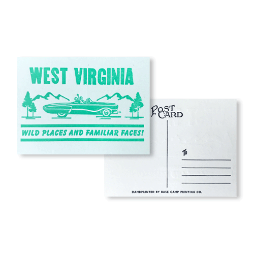 Wild Places &amp; Familiar Faces Postcard