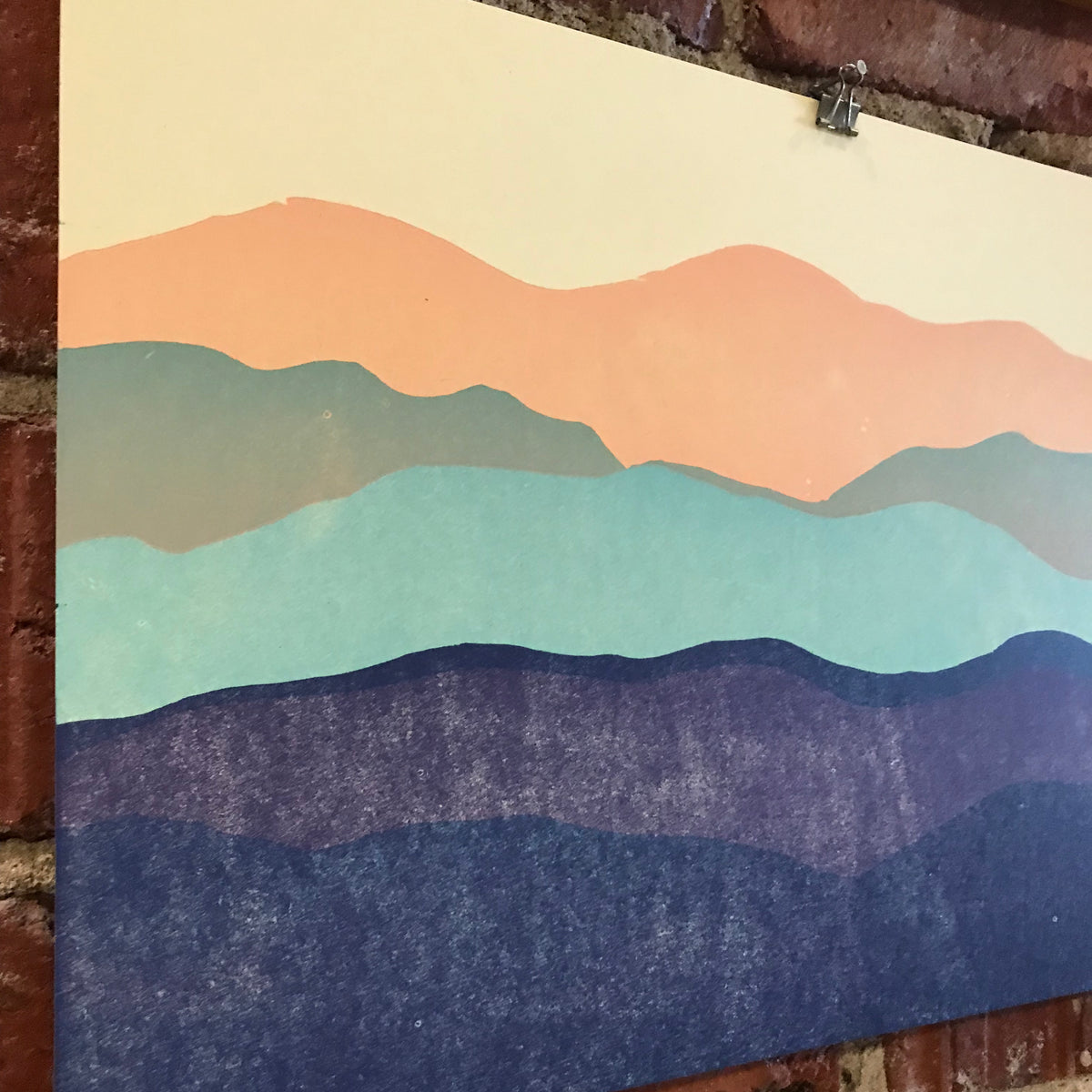 Blue Ridge Mountains 11x17 Print