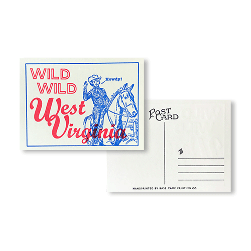 Howdy West Virginia Postcard