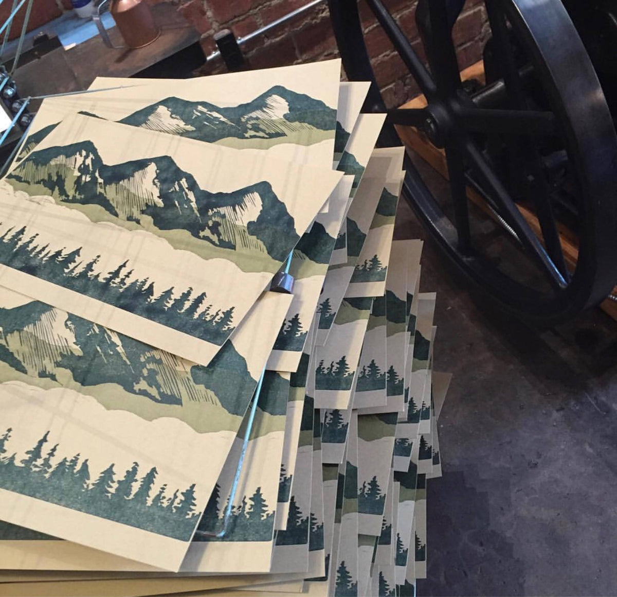 Appalachian Mountains 11x17 Print