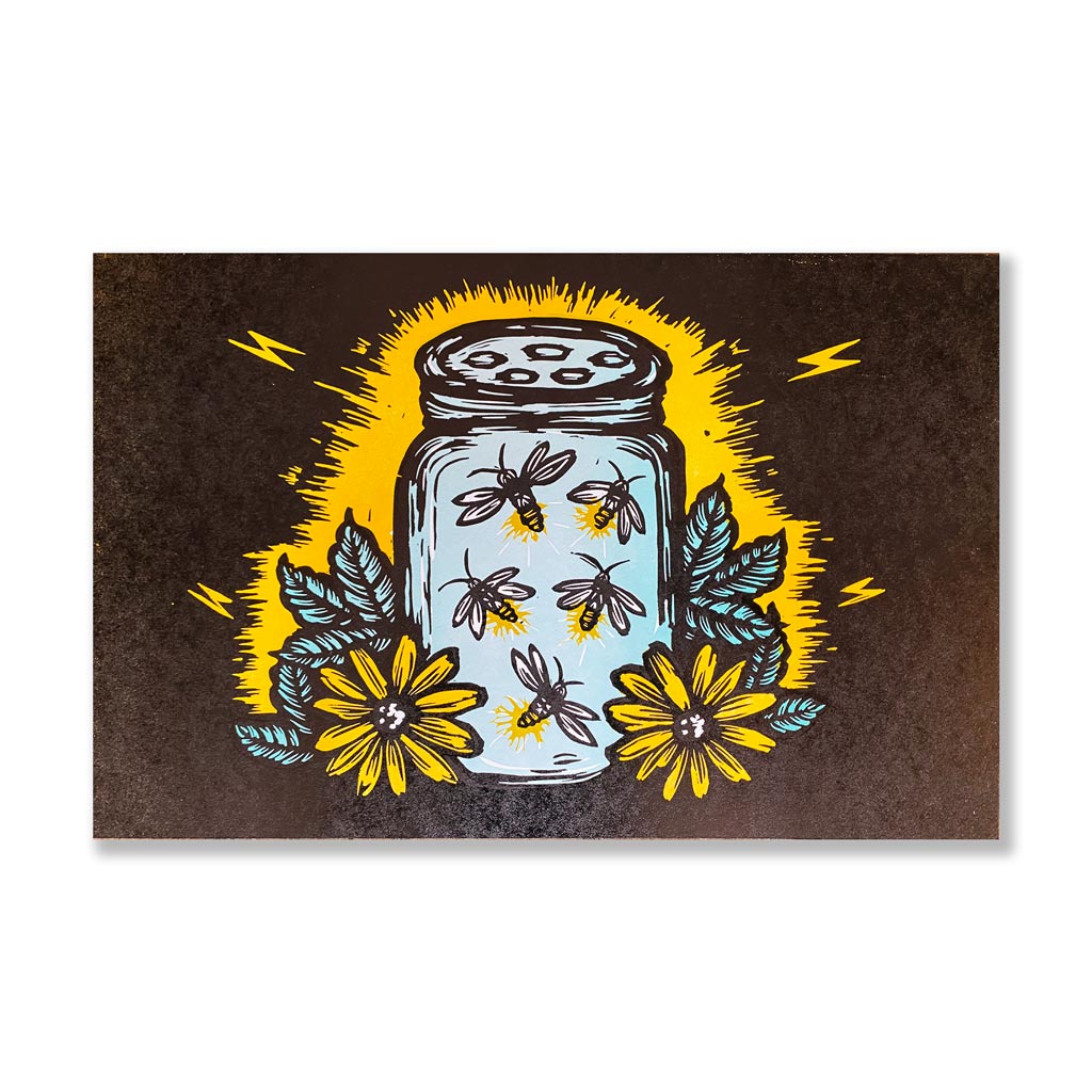 Lightning Bugs 11x17 Print