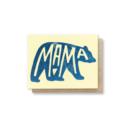 Mama Bear Greeting Card
