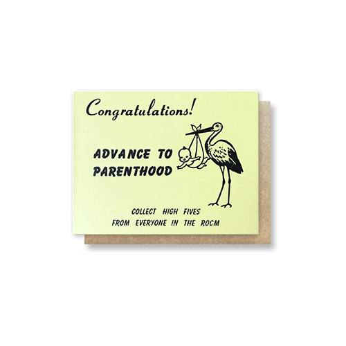 Monopoly Chance: Parenthood Card