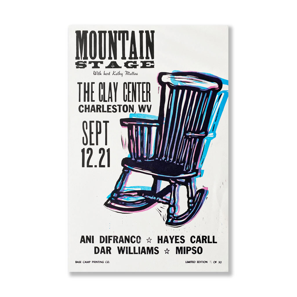 September 12th, 2021 Mountain Stage Poster