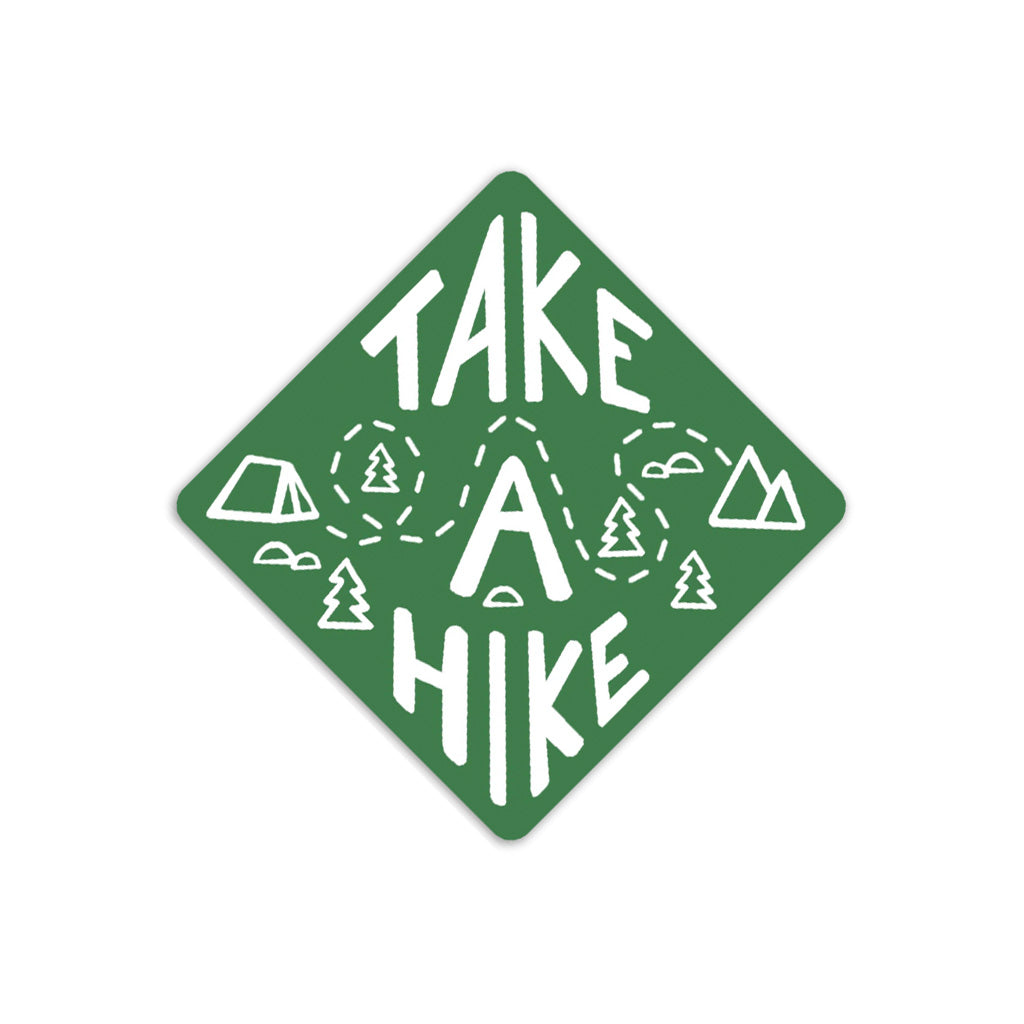 Take a Hike Sticker