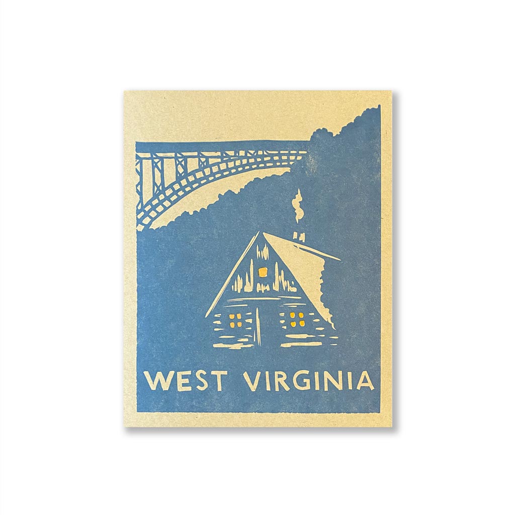 Cozy Cabin in WV 8x10 Print